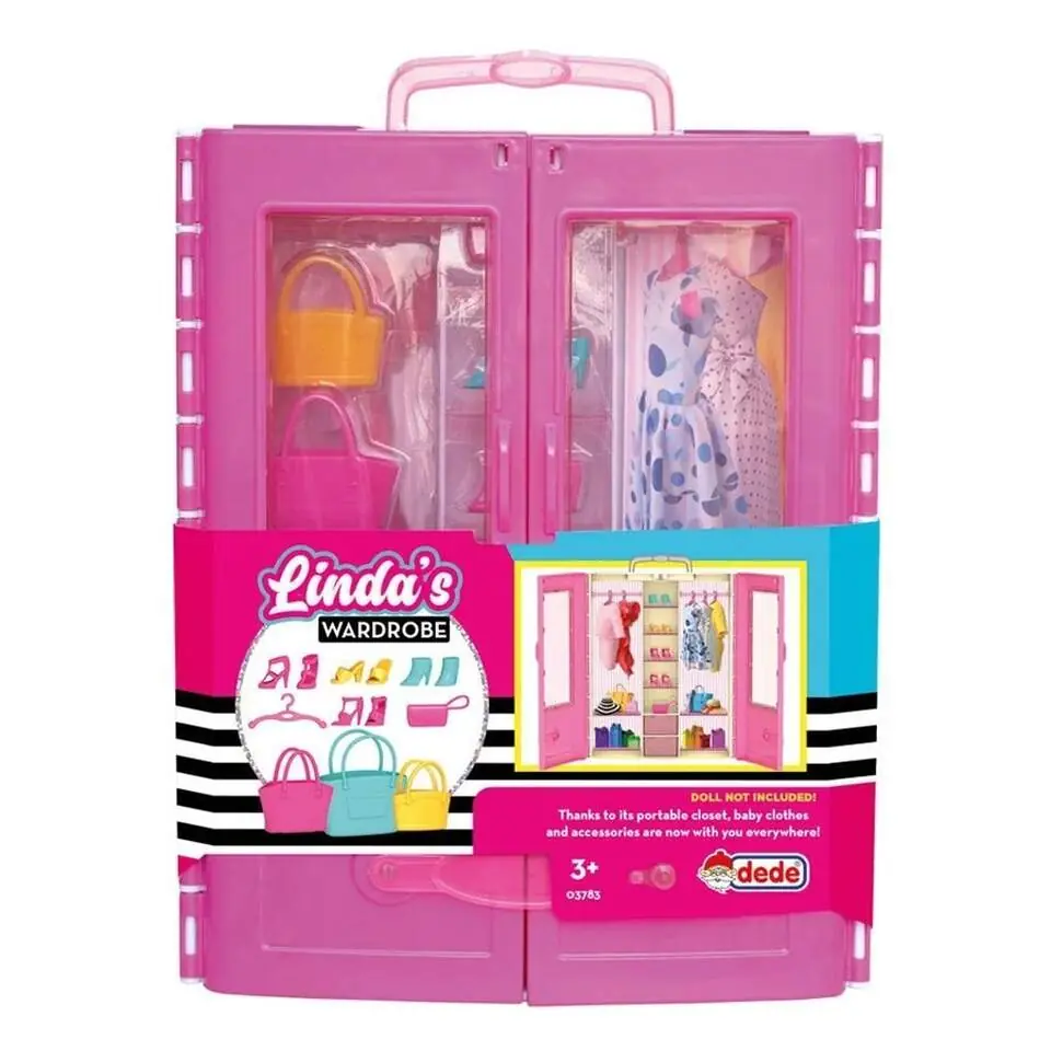 Dede Linda's Wardrobe Oyuncak Bebek Gardırobu