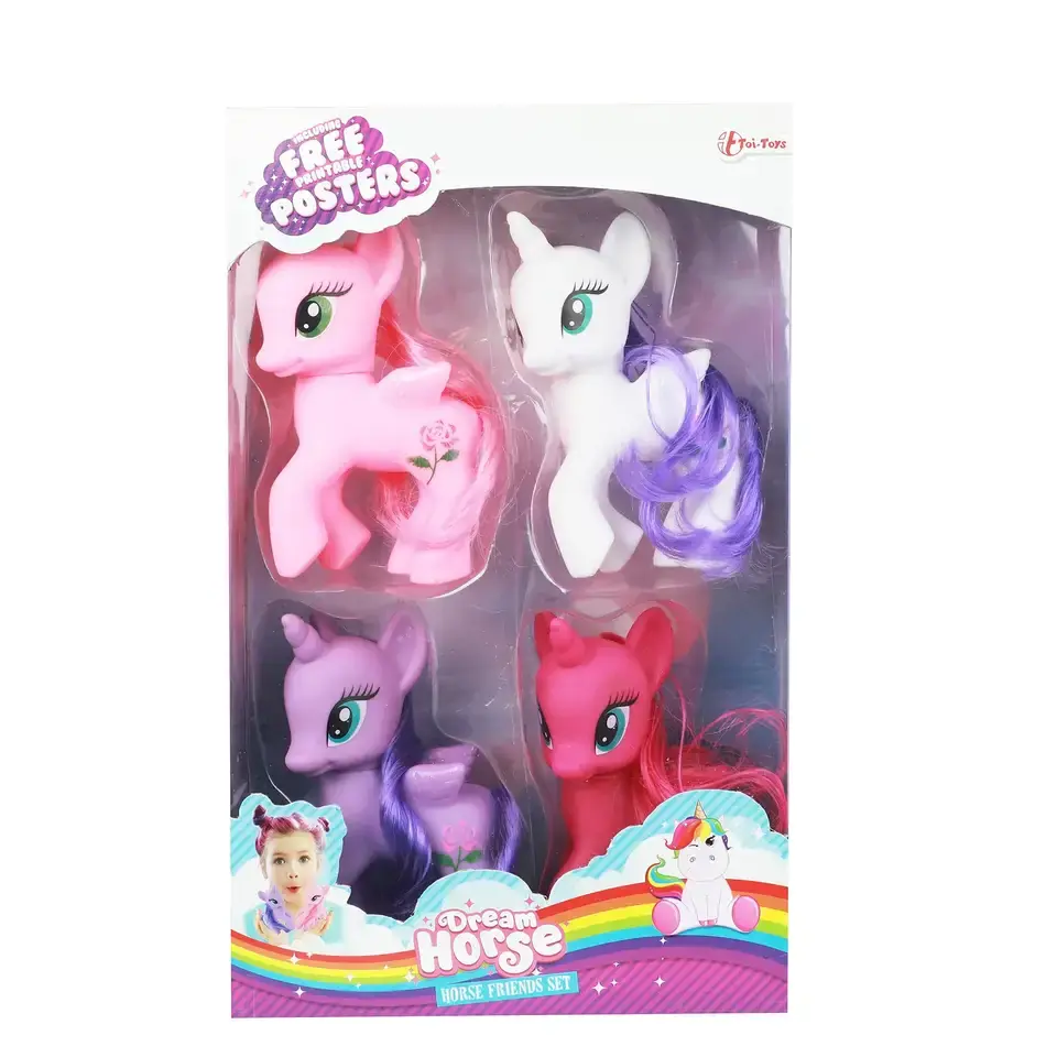 Toi-Toys Dream Horse — набор из 4 фигурок единорогов 12850A