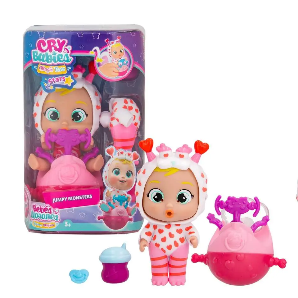 Cry Babies Magic Tears Stars Jumping Scooter Doll Set