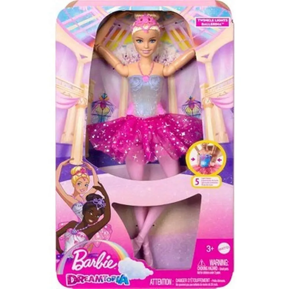 Barbie Кукла-балерина с блёстками