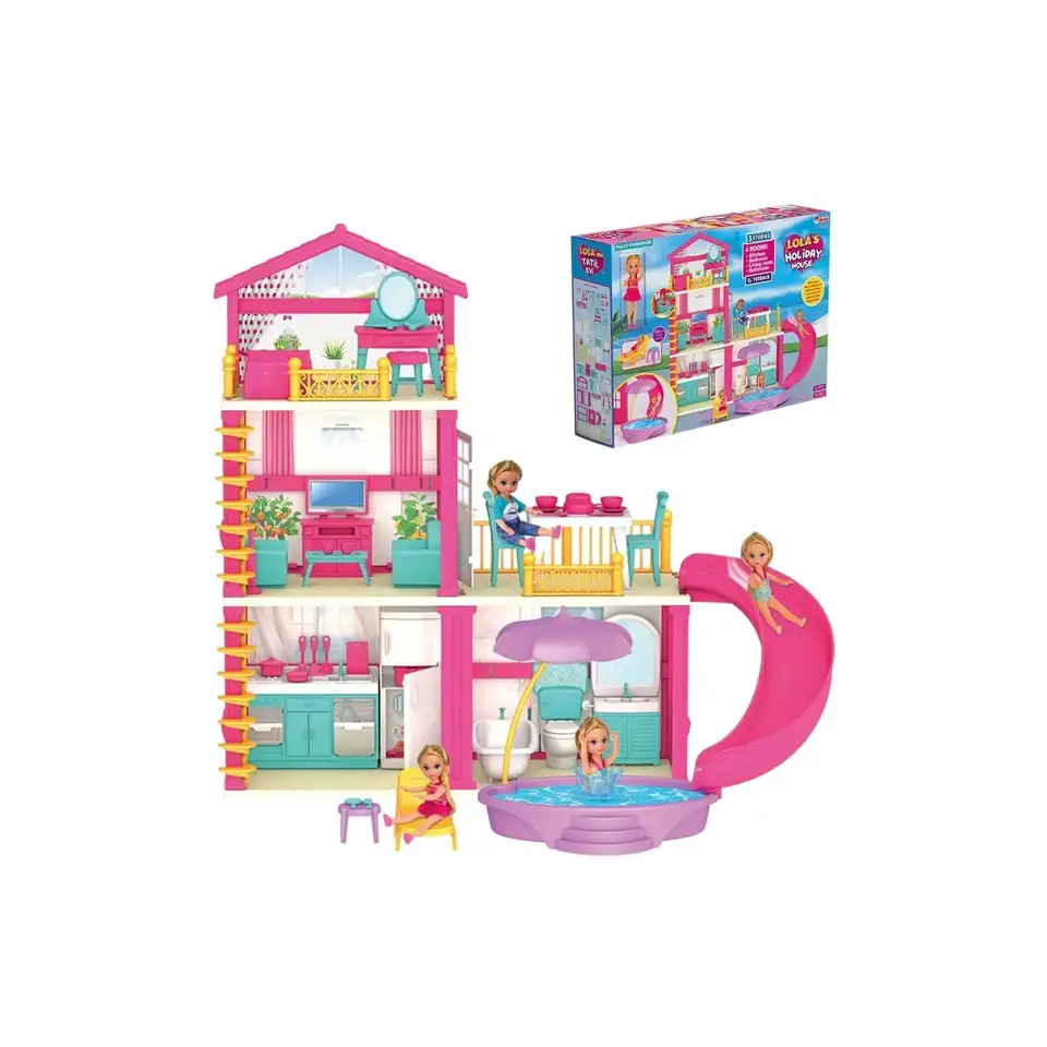 Dede Lola'nın Tatil Evi Oyuncak Evcilik Seti