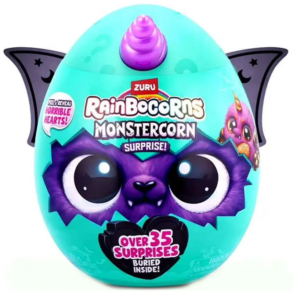 ZURU Rainbocorns Monstercorn Surprise Toy Set, 35+ Surprises