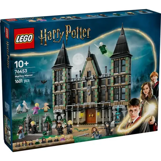 LEGO Harry Potter Malfoy Malikanesi 76453 Yapım Seti, 1601 Parça