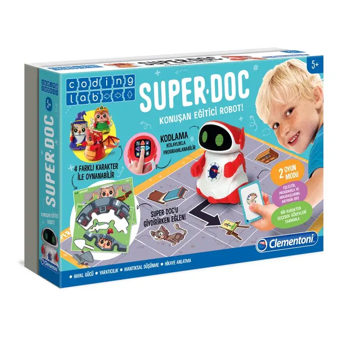 Clementoni Super Doc 64960 — обучающий говорящий робот