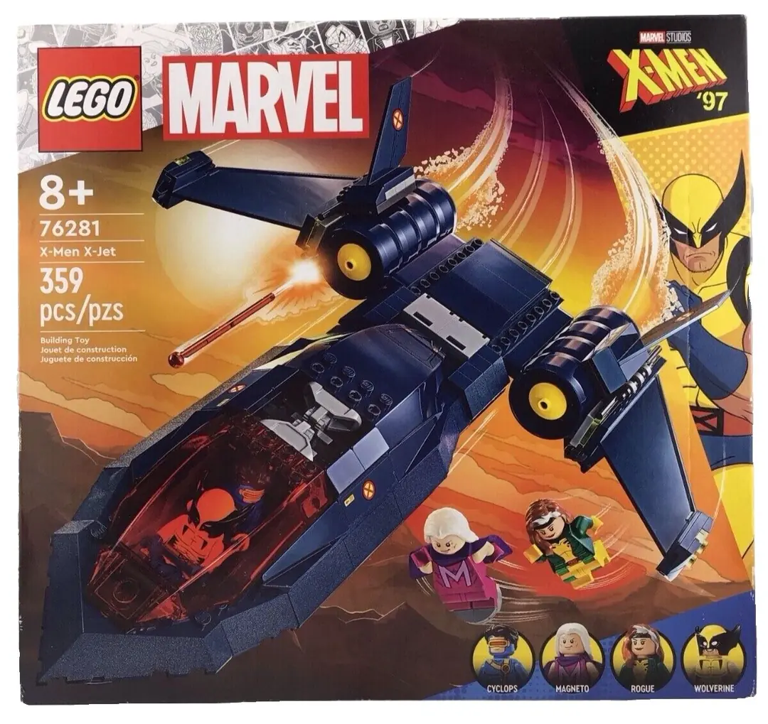 Конструктор LEGO Marvel X-Men X-Jet 76281, 359 деталей