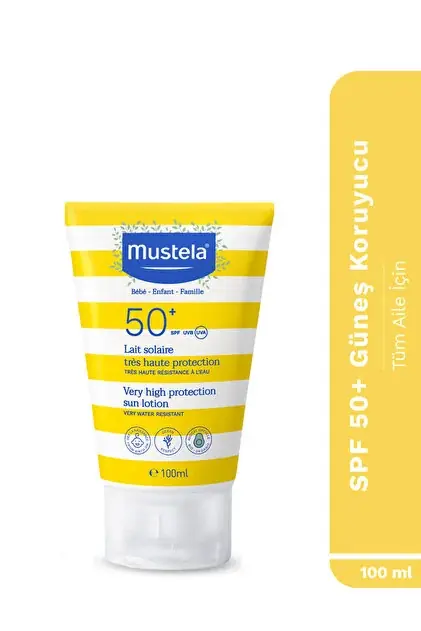 Mustela Güneş Koruyucu SPF50+ 100 ml & Hydra Bebe Vücut Losyonu 50 ml