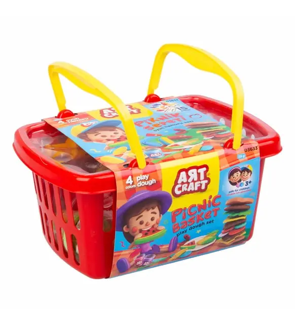 Almira 03633 Picnic Basket Dough Set