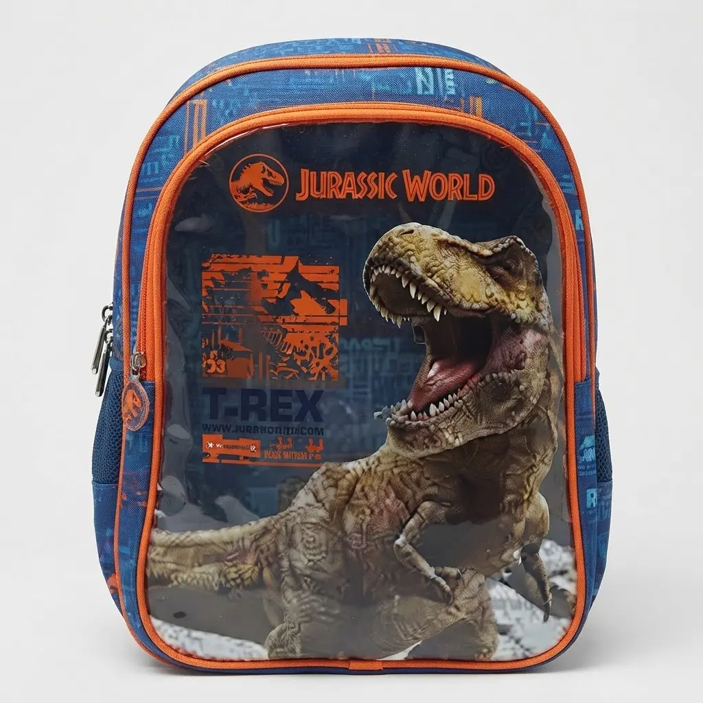 JURASSIC WORLD T-rex Okul Sırt Çantas