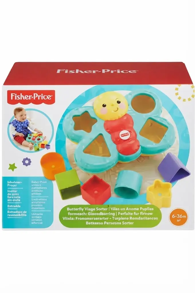 Fisher-Price Butterfly Shape Matching Toy