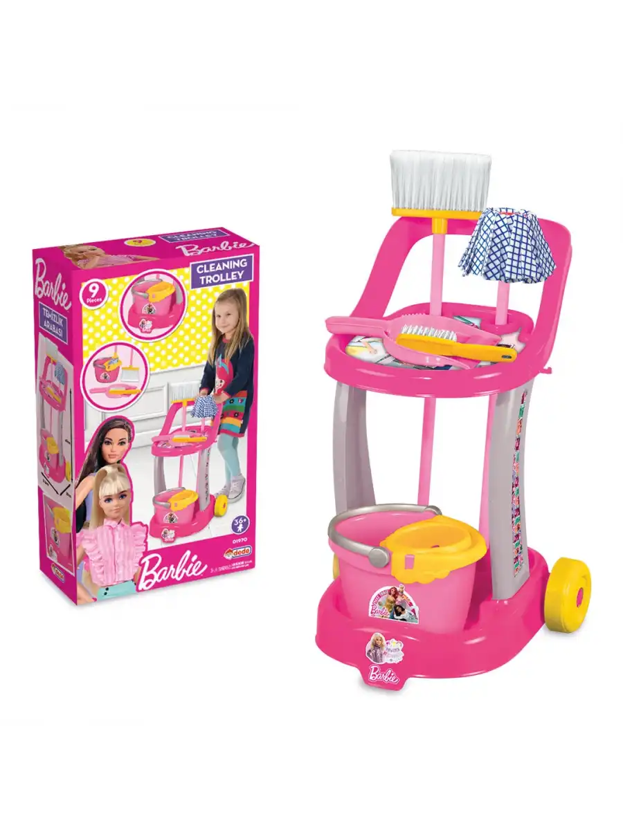 Dede Barbie Temizlik Arabası