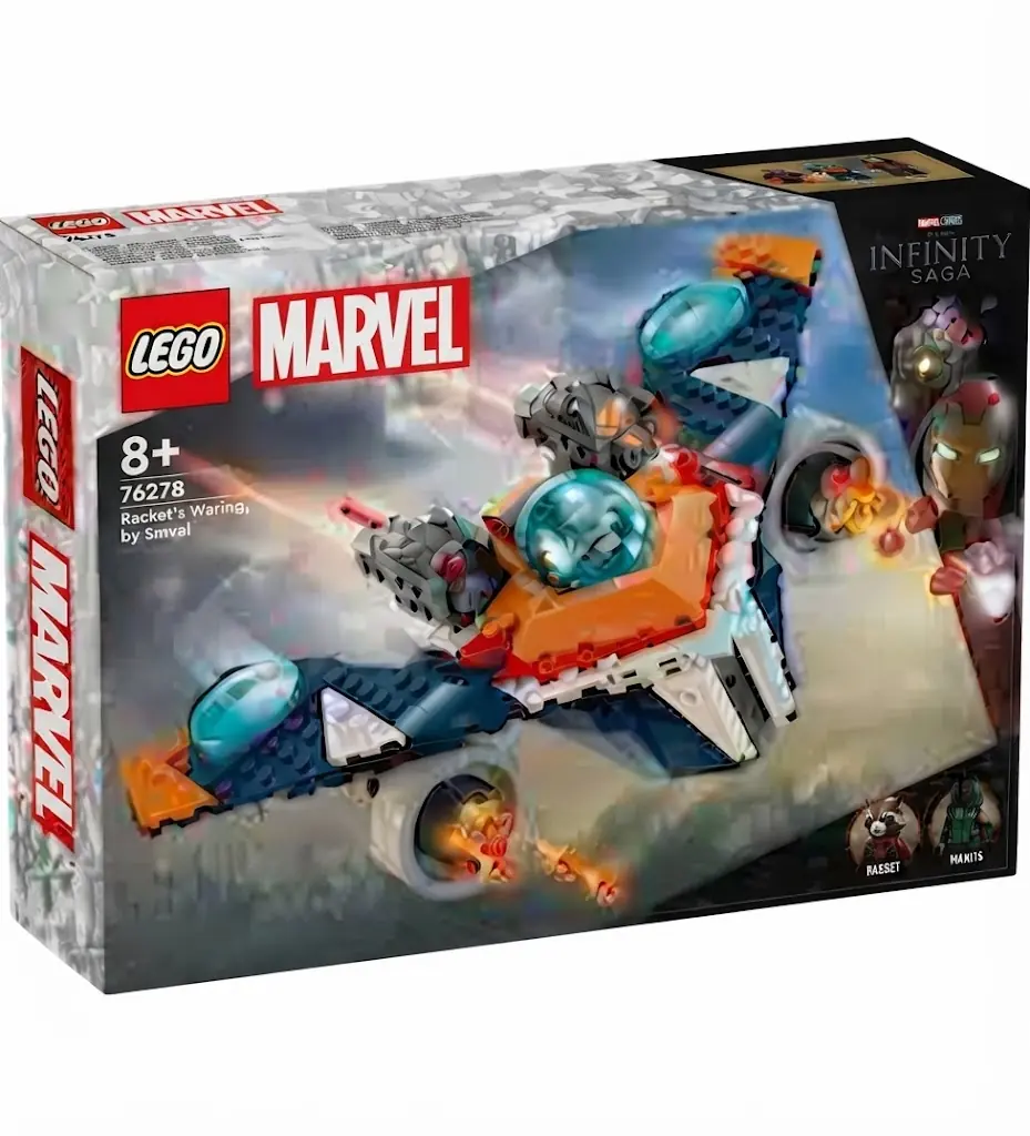 LEGO Marvel Rocket'in Warbird Aracı Ronan’a Karşı 76278 Yapım Seti