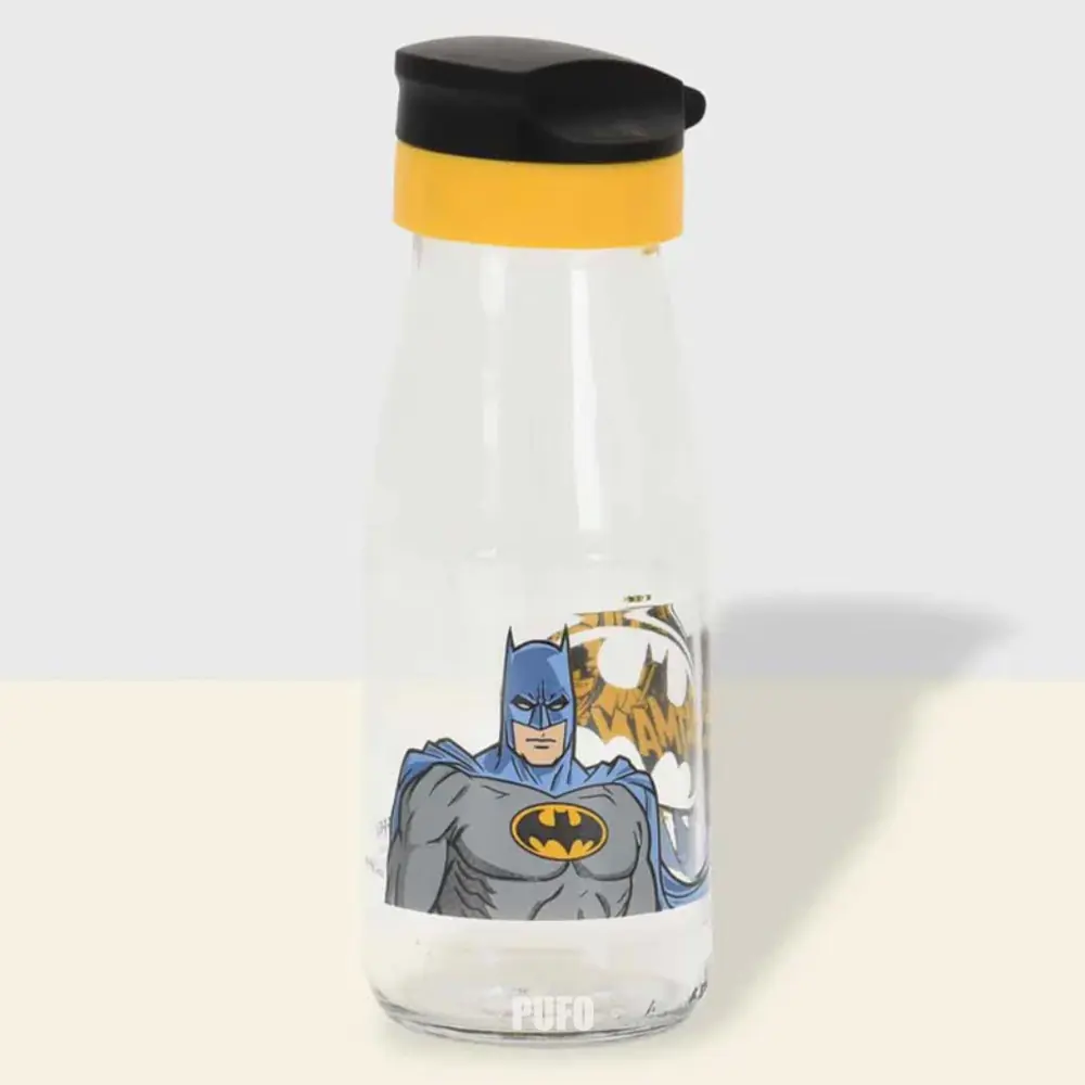 Bear&Dear Batman Çocuk Baskılı Şeffaf Termos