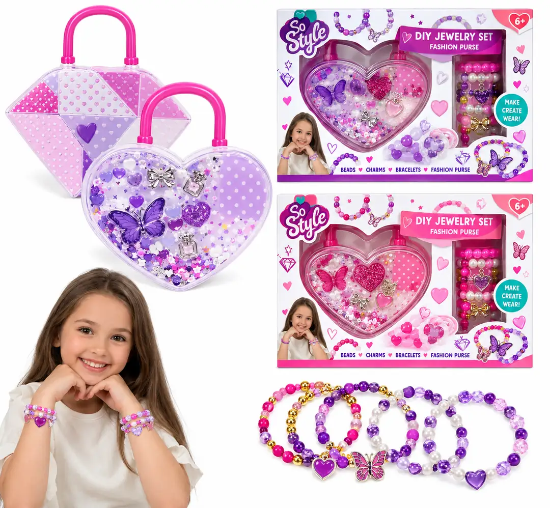 Toi-Toys Набор для создания браслетов из бусин в сумочке