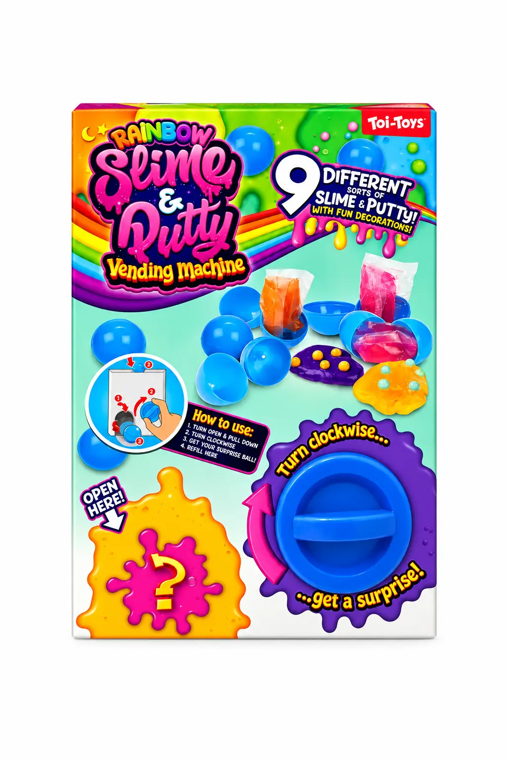 Toi-Toys — автомат-сюрприз со слаймом