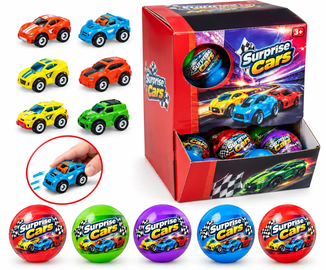 Toi-Toys Turbo Racers — машинка в яйце-сюрпризе