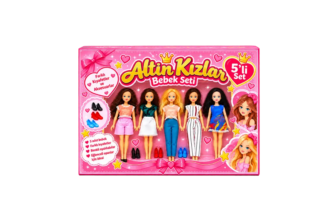 Almira Altın Kızlar набор из 5 кукол