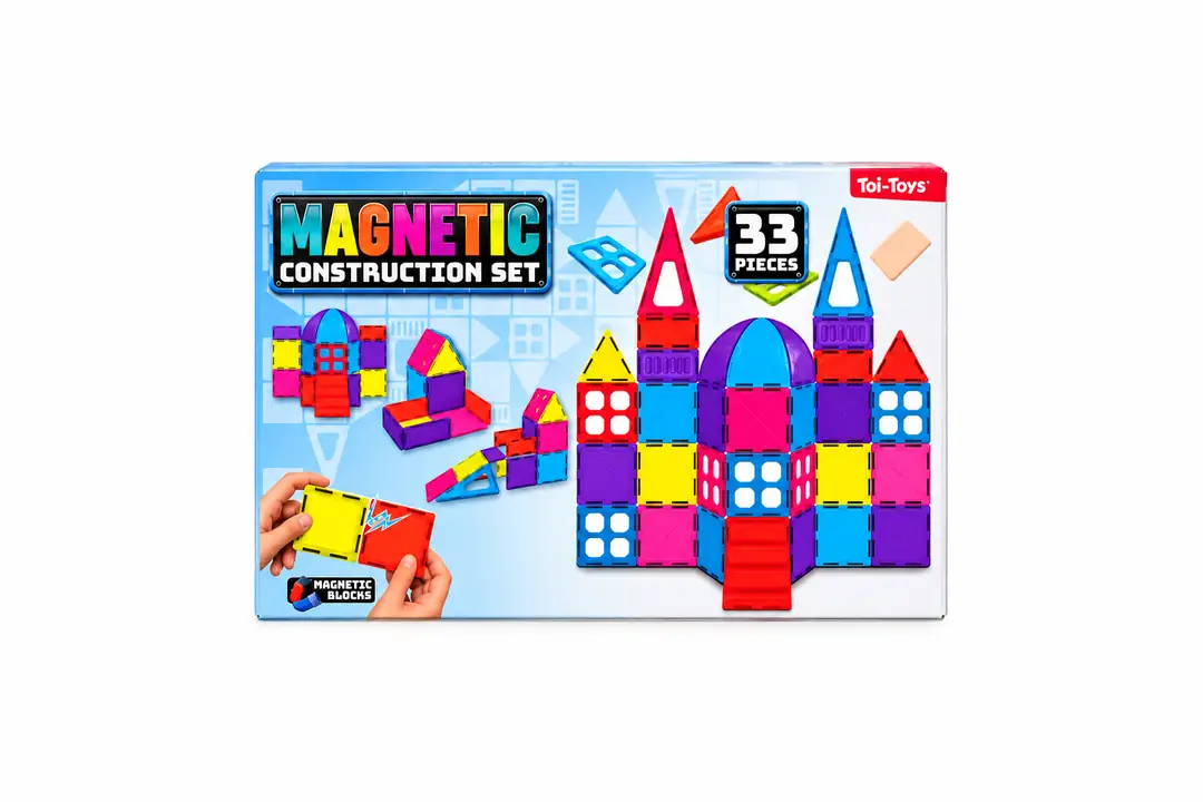 Toi-Toys: магнитный конструктор, 33 детали