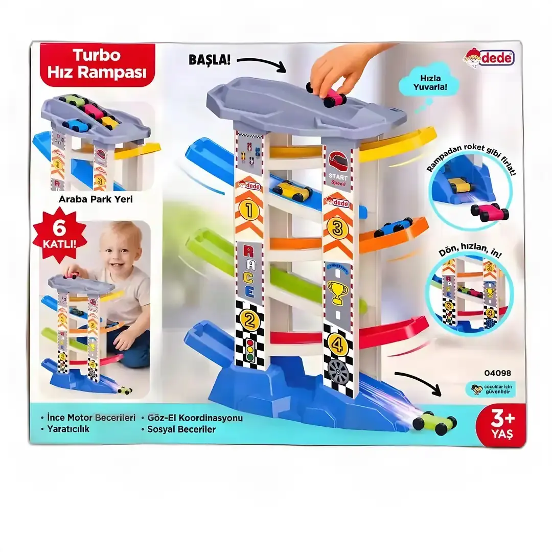 Dede Turbo Hız Rampası: шестиярусный паркинг и гоночный трек