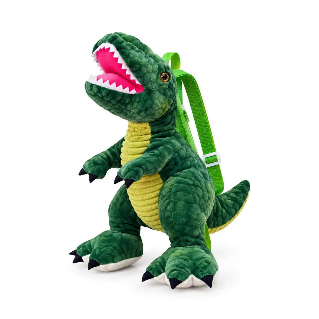 Toi-Toys плюшевый рюкзак «Динозавр Ти-Рекс»