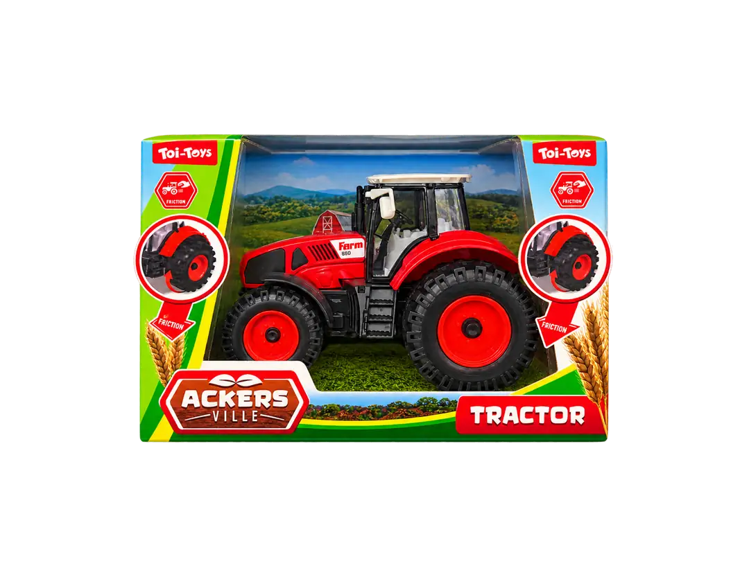 Toi-Toys Ackers Ville игрушечный трактор с инерционным ходом