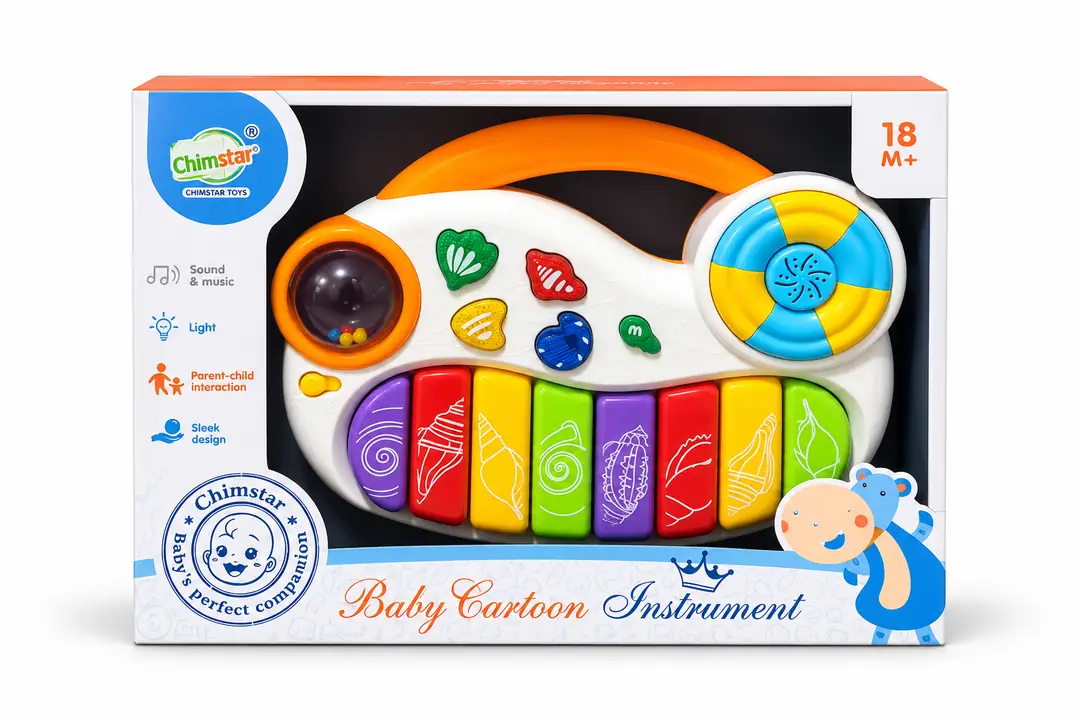 Almira Toys Chimstar детское пианино со звуком и подсветкой
