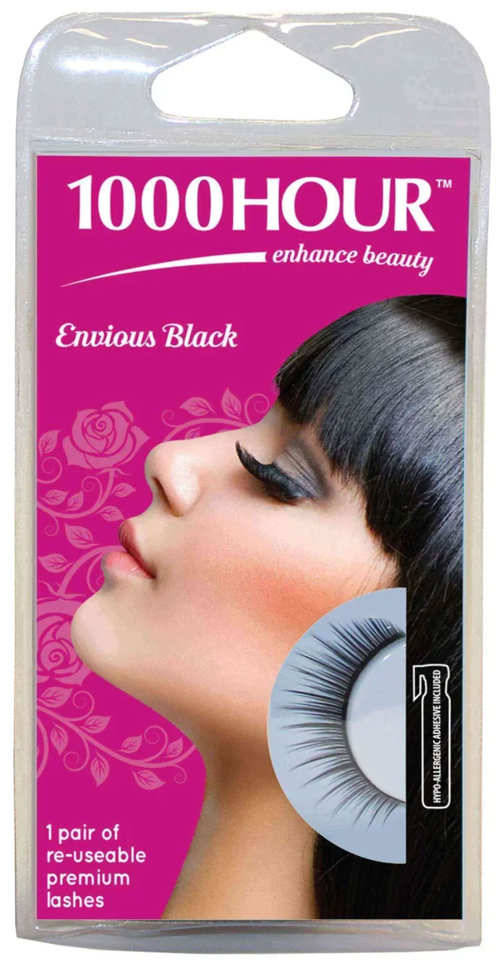 1000HOUR Noble Black Natural False Eyelashes KOD:516