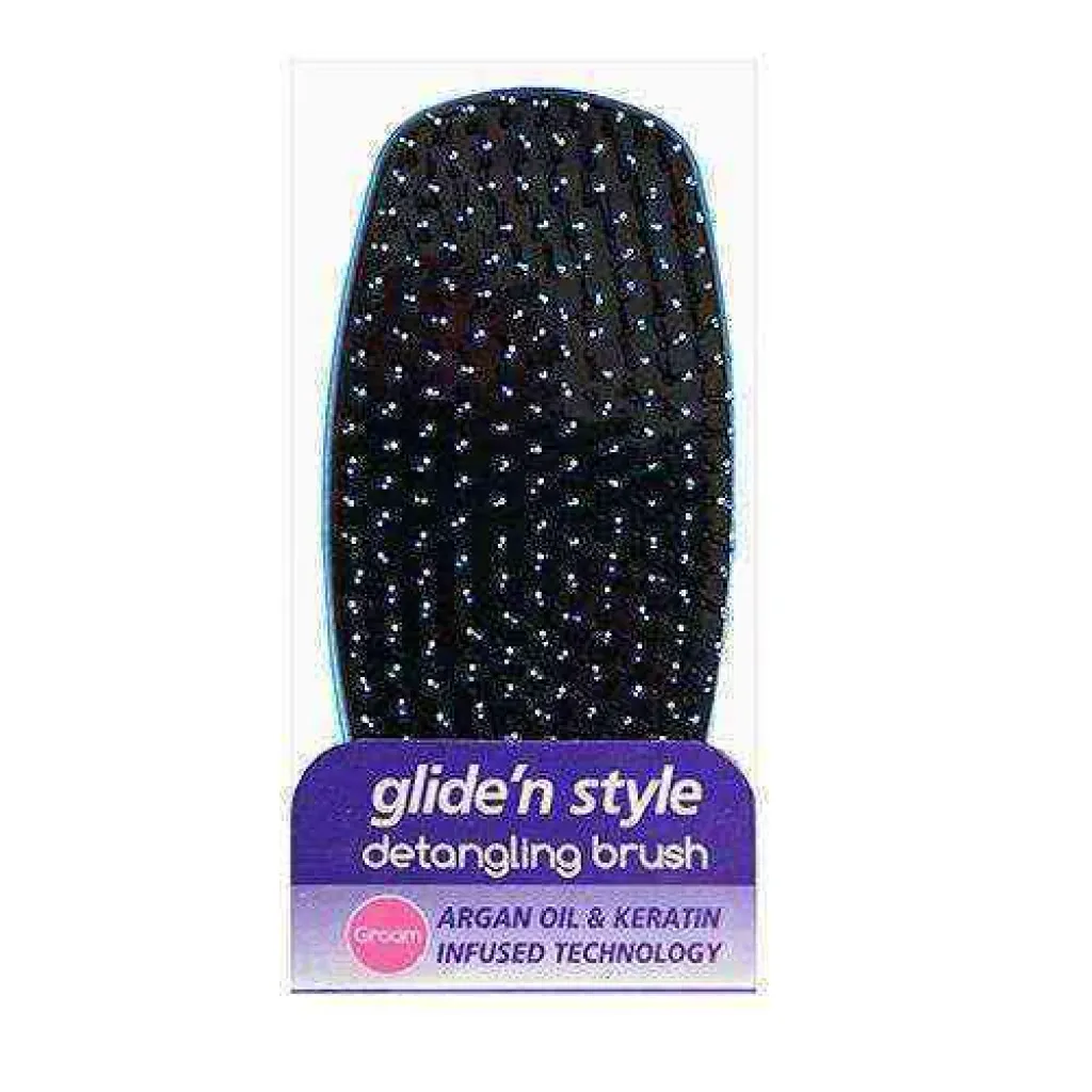 Glide-N Style Argan Keratin Açma Tarama Fırçası KOD:326