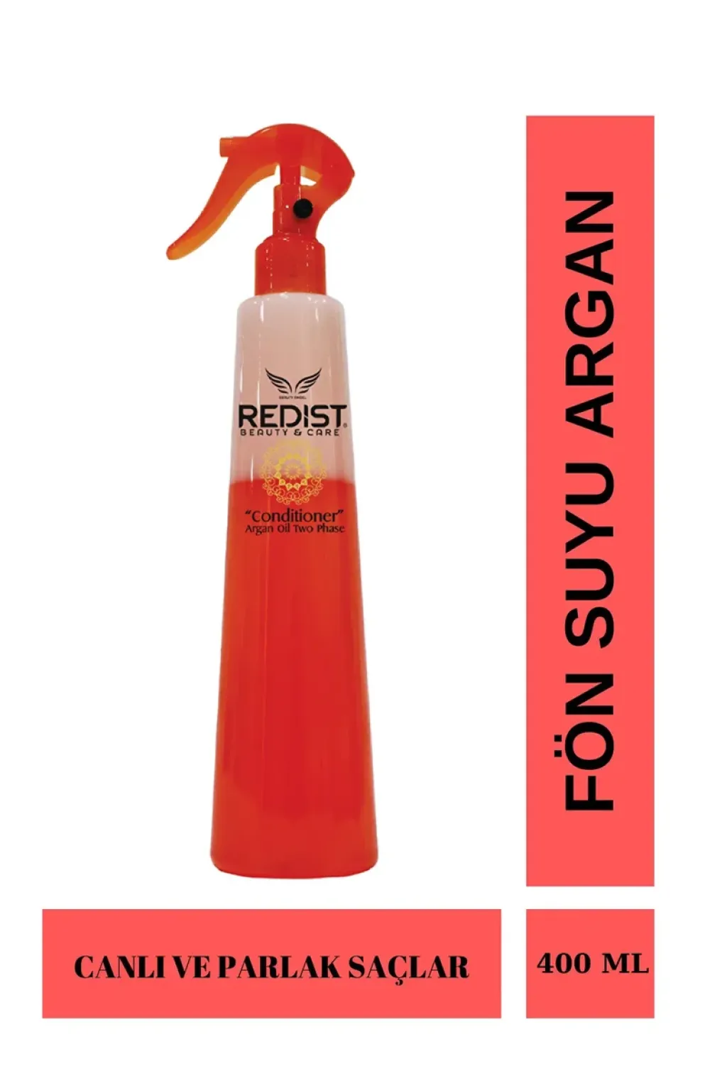 Redist Çift Fazli Fon Suyu 400ml - Argan