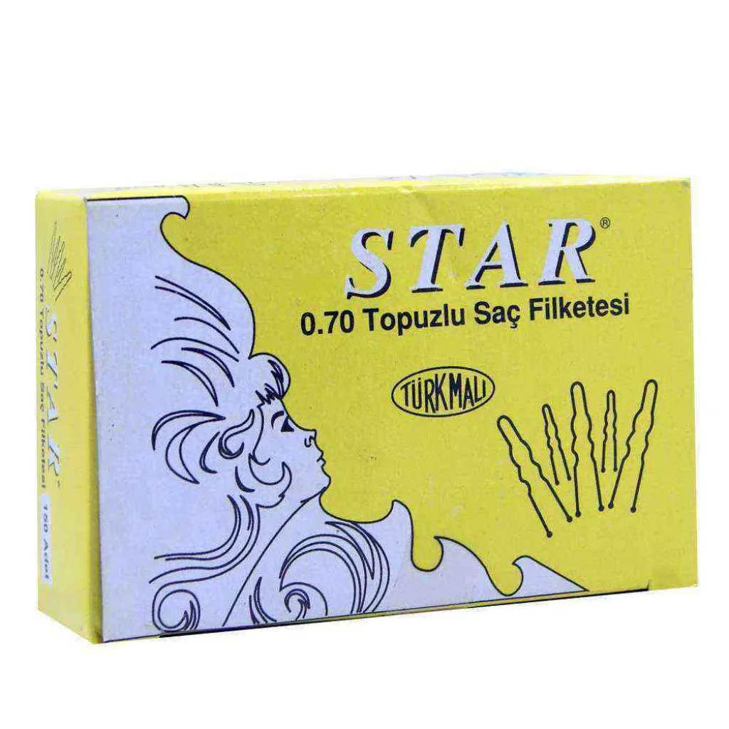 Star STAR-0001 Hair Bun Pins 0.70, 150 Pieces