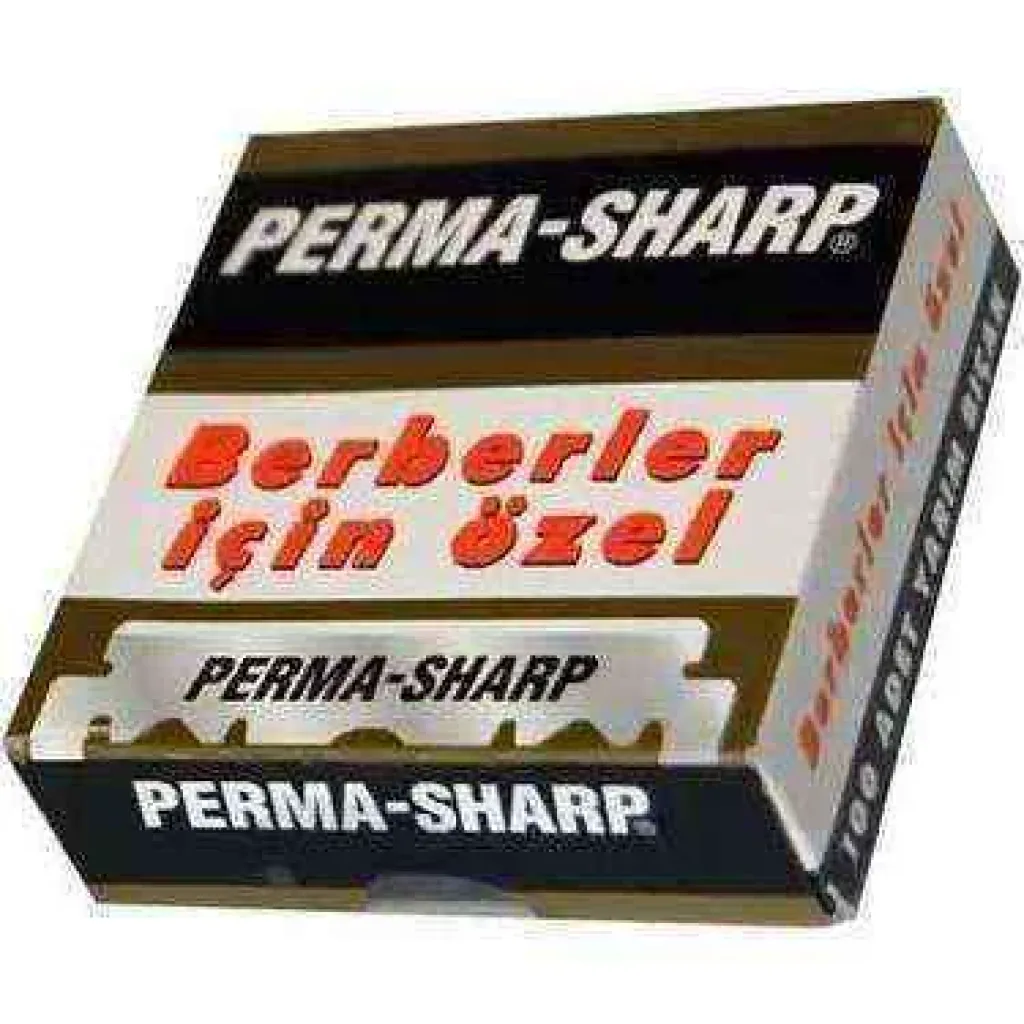 Perma Sh Permasharp половинки лезвий для бритвы, 100 шт.