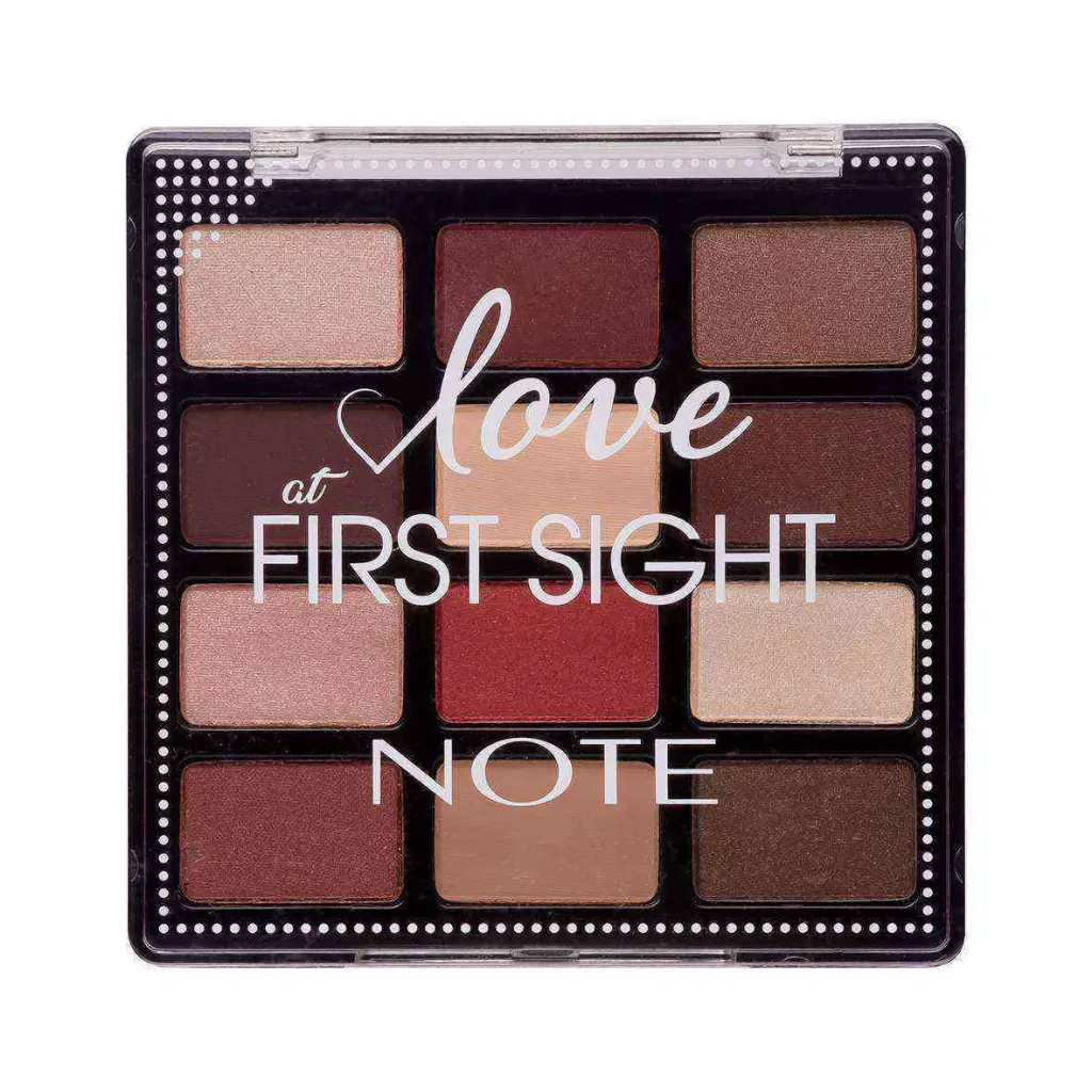 NOTE Love at First Sight 202 Eyeshadow Palette, 12 Shades