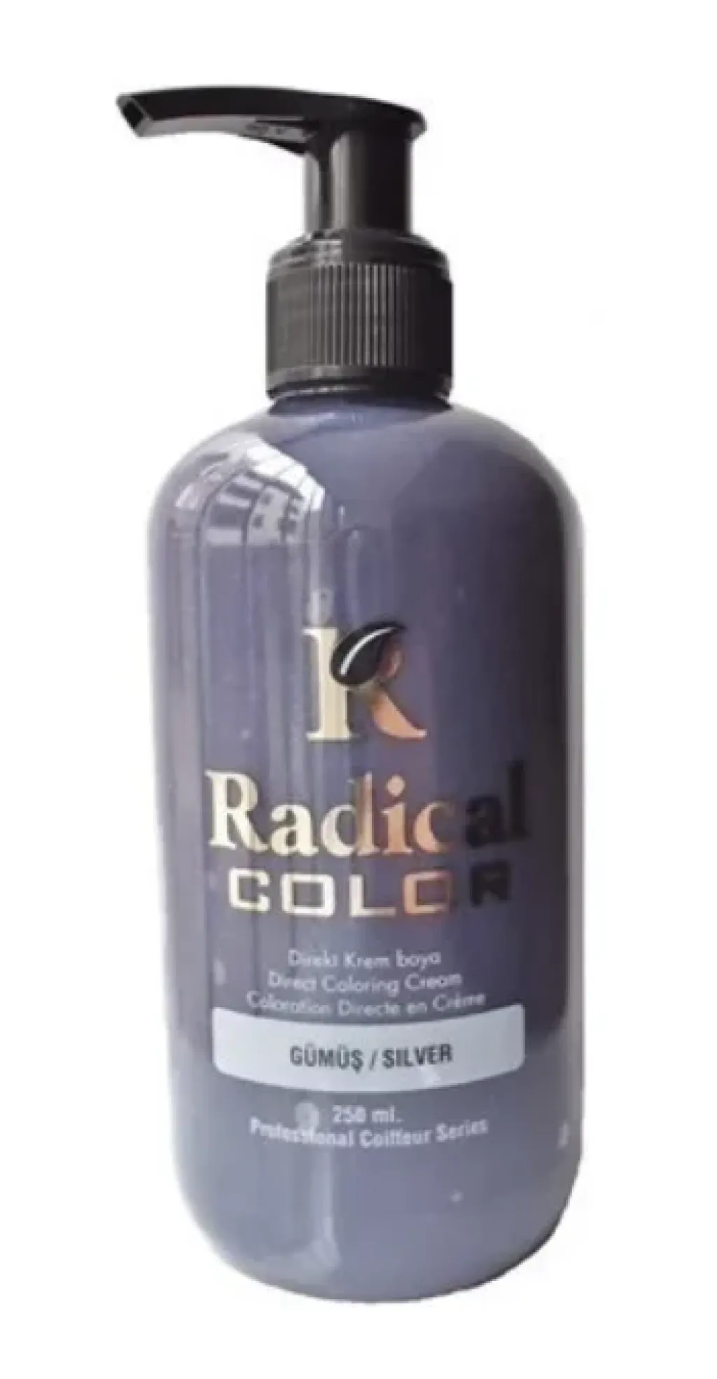 Radical Su Bazlı Kalici Renkli Boya 250ml - Gümüş