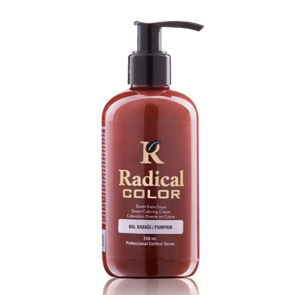 Radical Su Bazlı Kalici Renkli Boya 250ml - Bal Kabagi