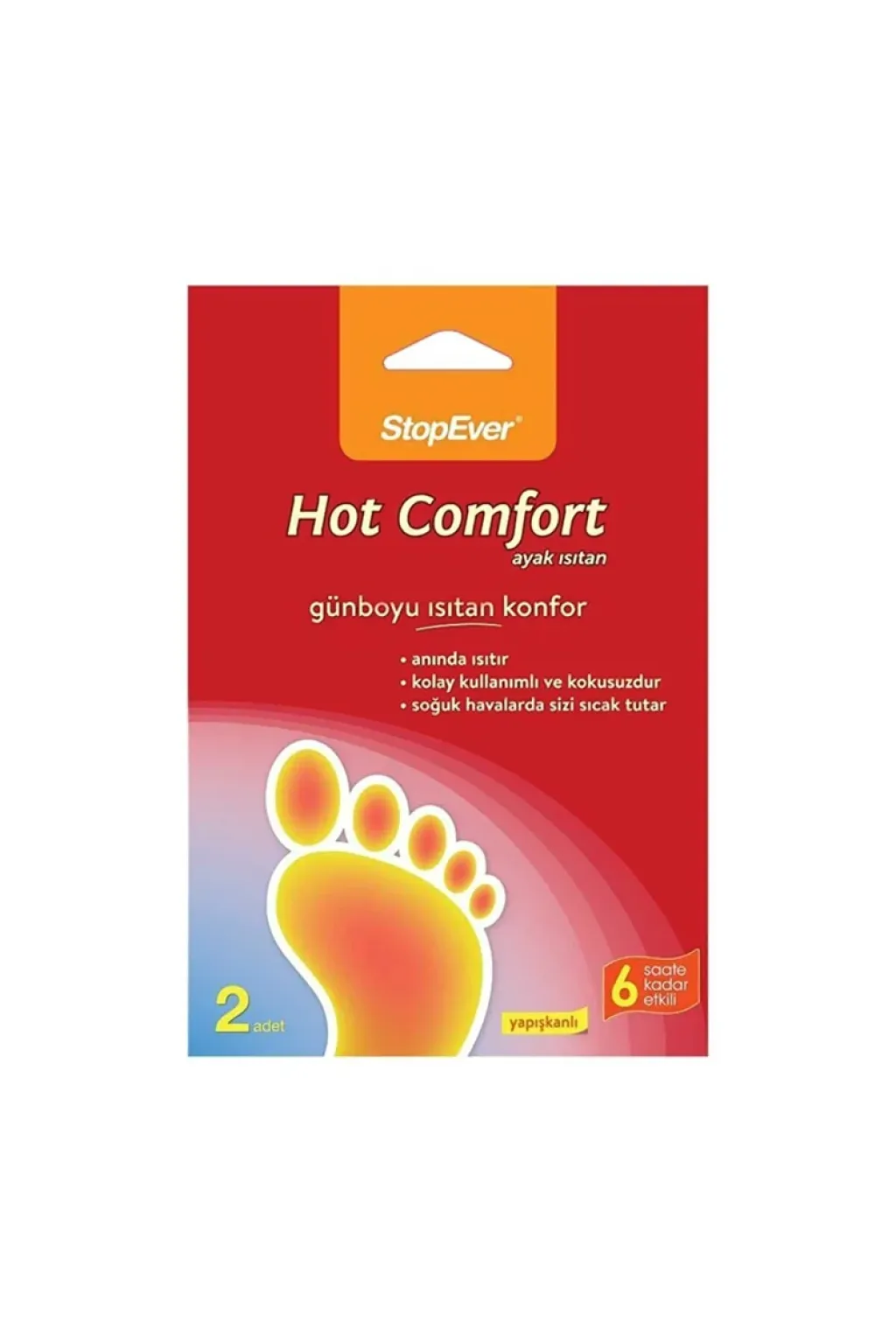 Stopever Hot Comfort Ayak Isıtıcı 2li