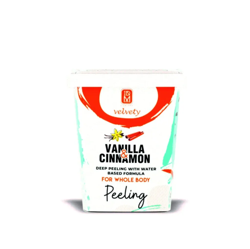 IDM Velvety Peeling 400ml-Vanilla & Cinnamon