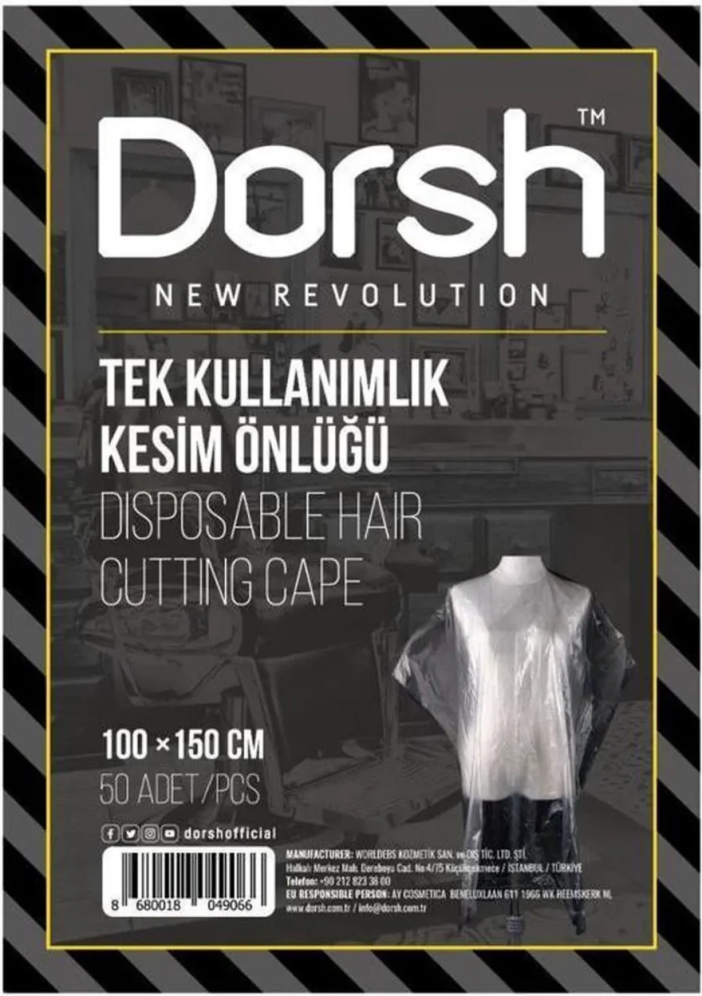 Dorsh Tek Kullanımlık Kesim Onlugu 50 Adet