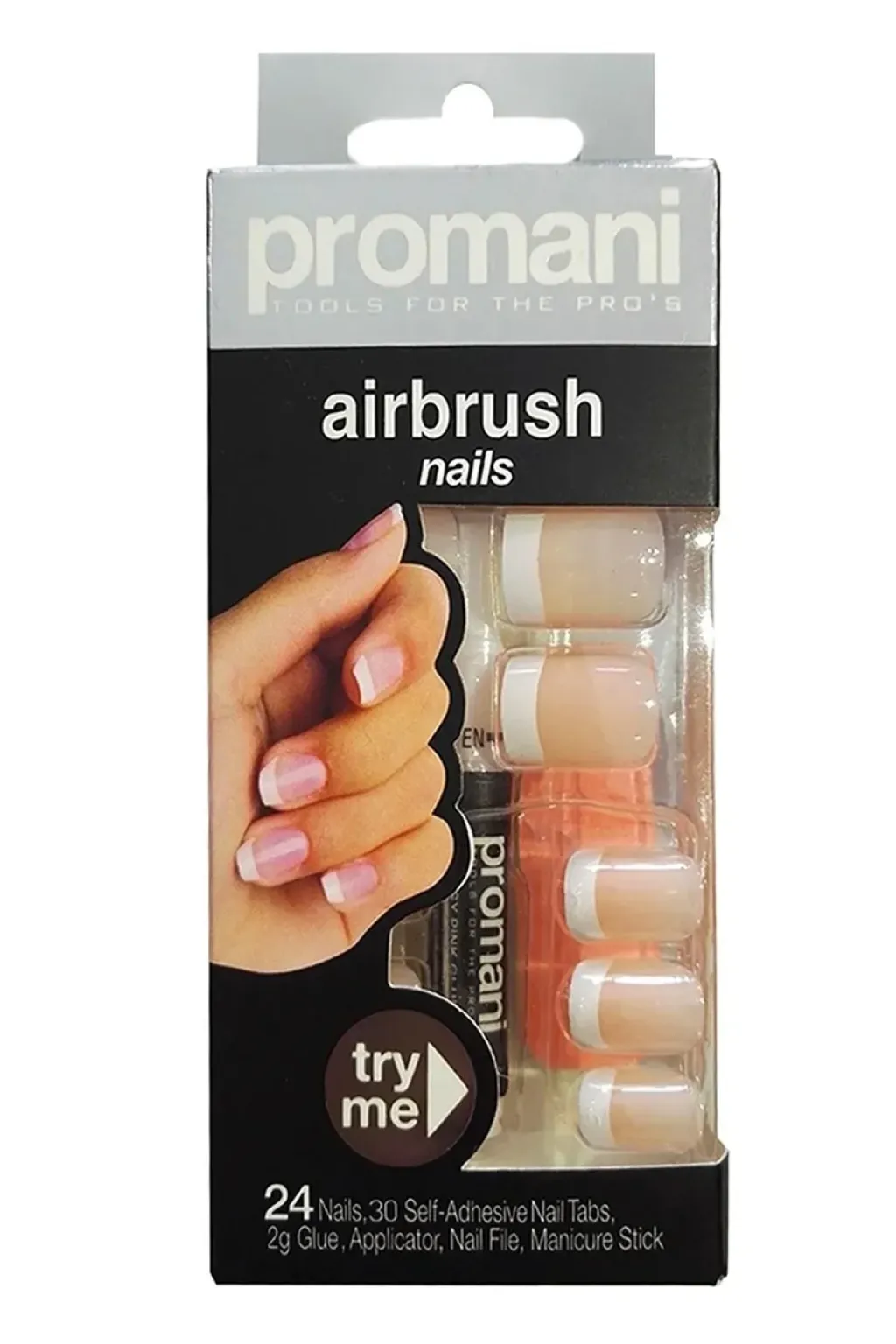 Promani 5006 Pink False Nail Kit