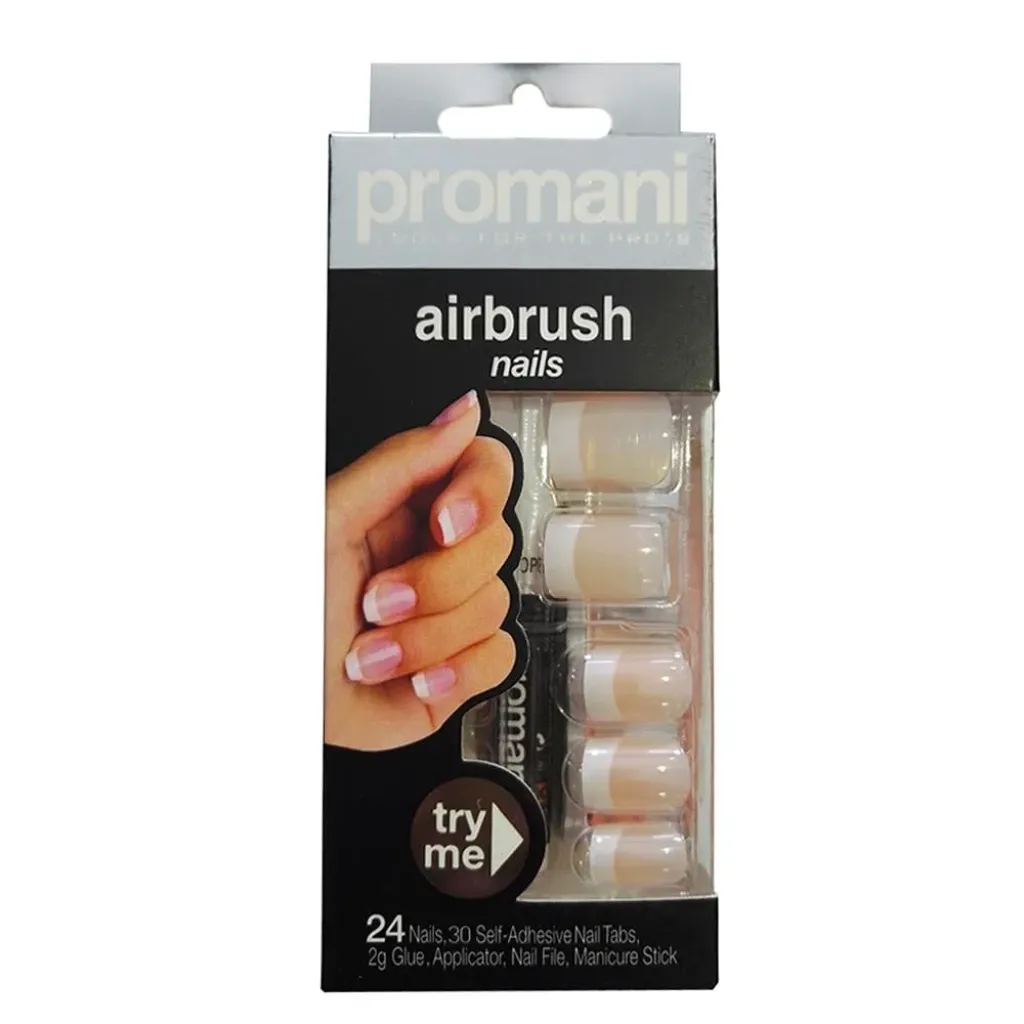 Promani 5012 Pink False Nail Kit