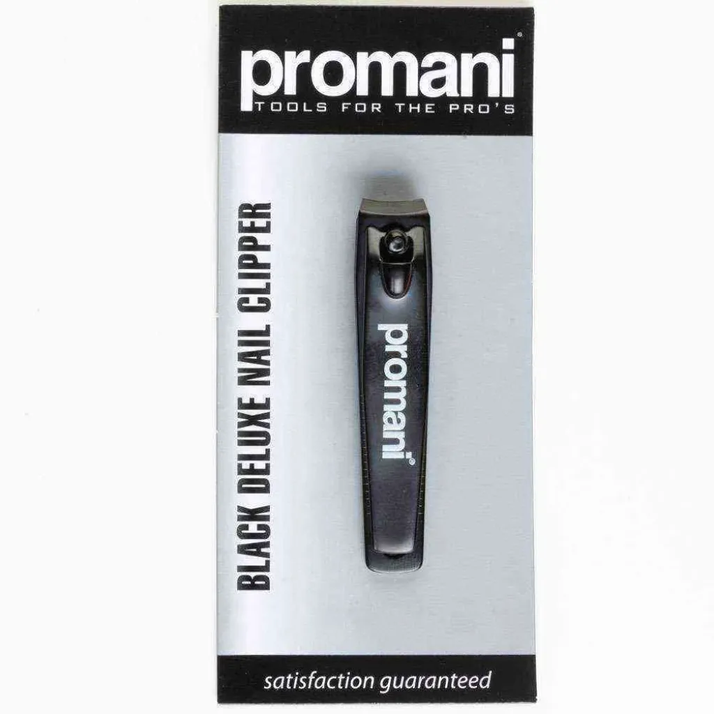 Promani Black Delux Nail Clipper