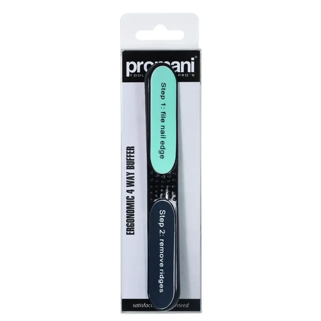 Promani PR-408 Ergonomik 4 Asamali Tırnak Parlatma Torpusu