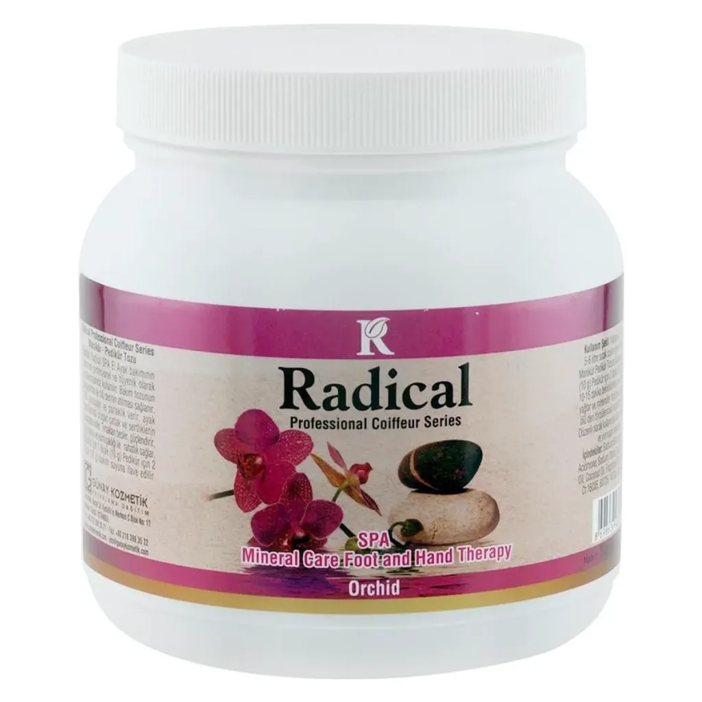 Radical C Mineral Care Manikür ve Pedikür Tozu Orkide 1000 gr