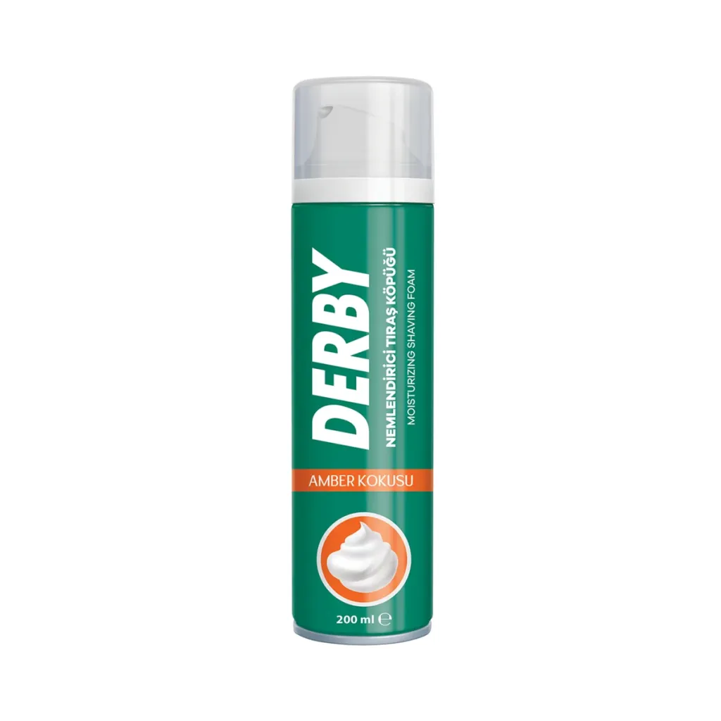 Derby Amber-Scented Shaving Foam 200 ml