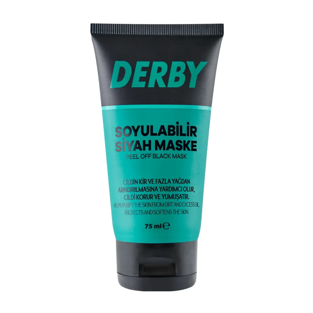 Derby Siyah Soyulabilen Maske 75ml