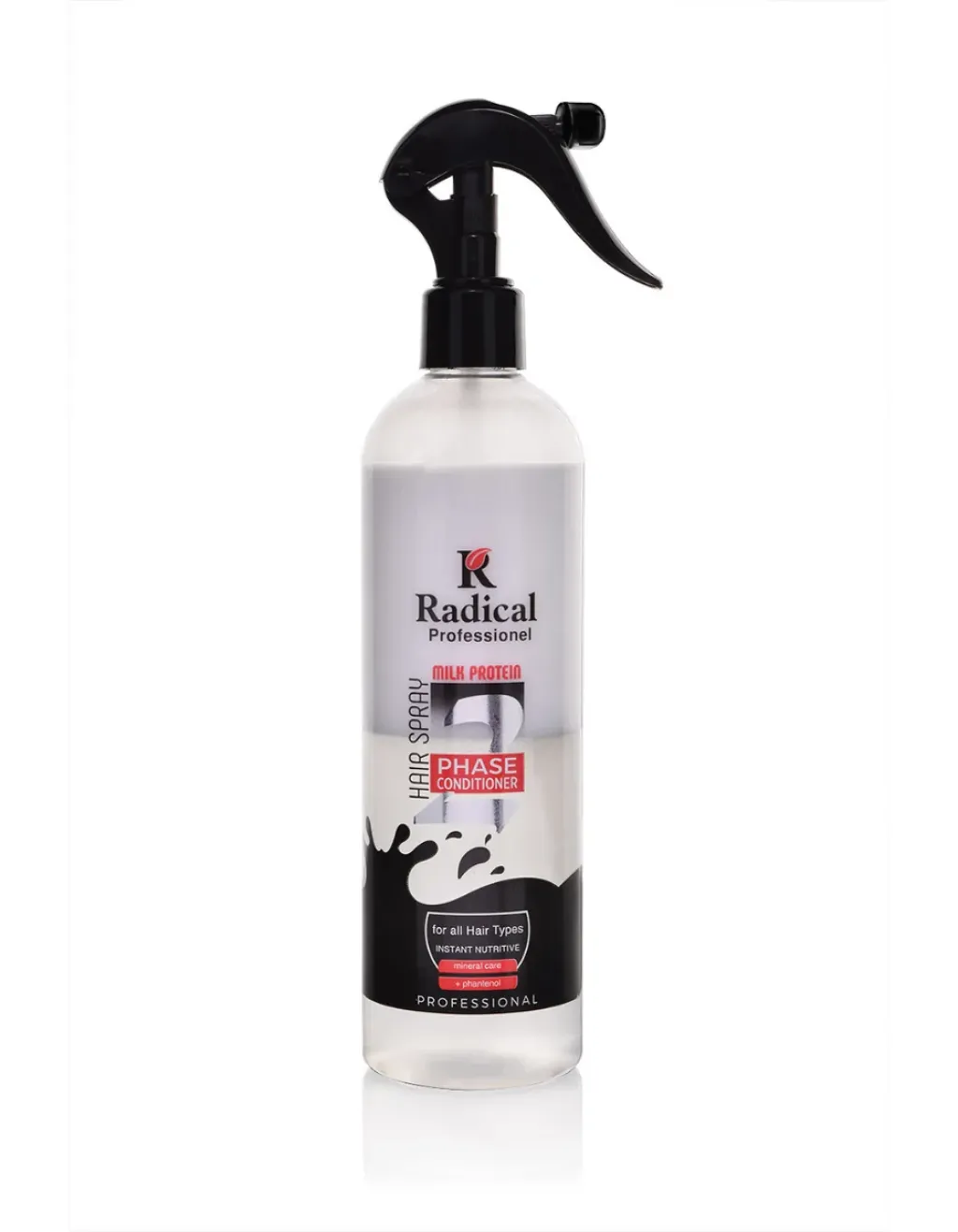 Radical C Milk Protein Çift Fazlı Durulanmayan Saç Kremi Spreyi 400 ml