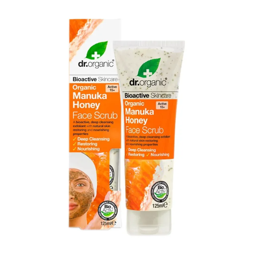 DR.ORGANIC Manuka Honey Face Scrub 125 ml