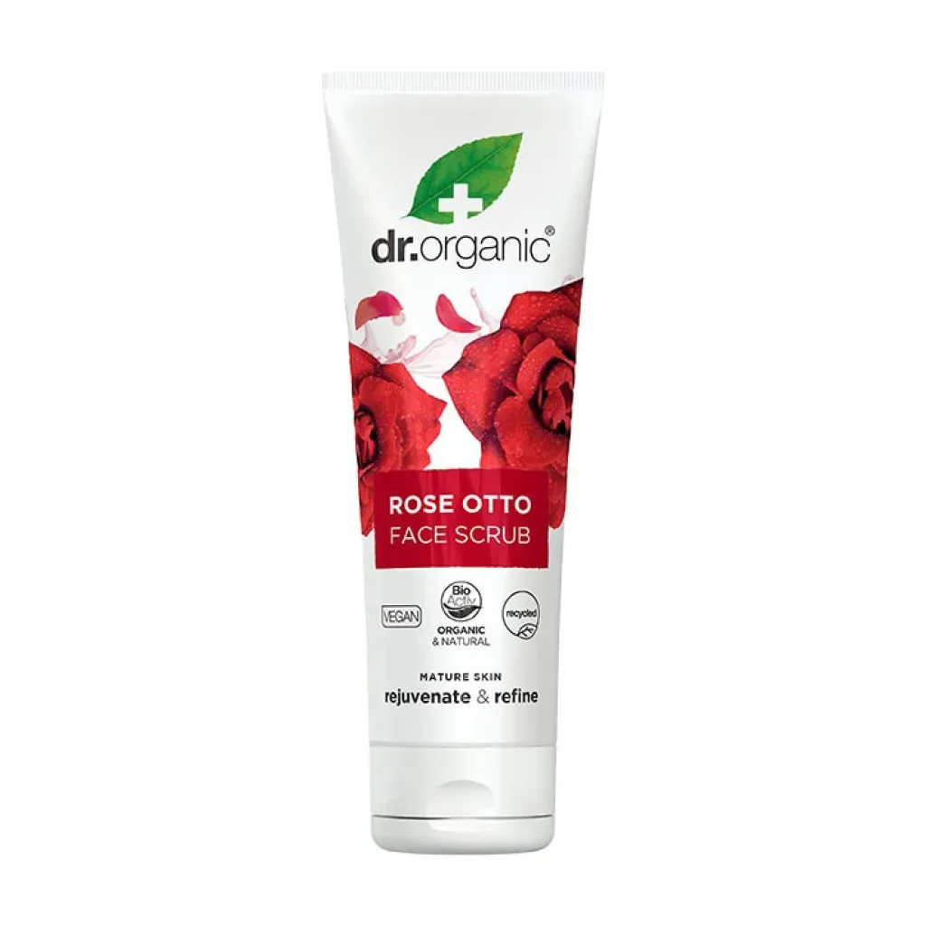 Dr.organic Rose Face Scrub 125ml