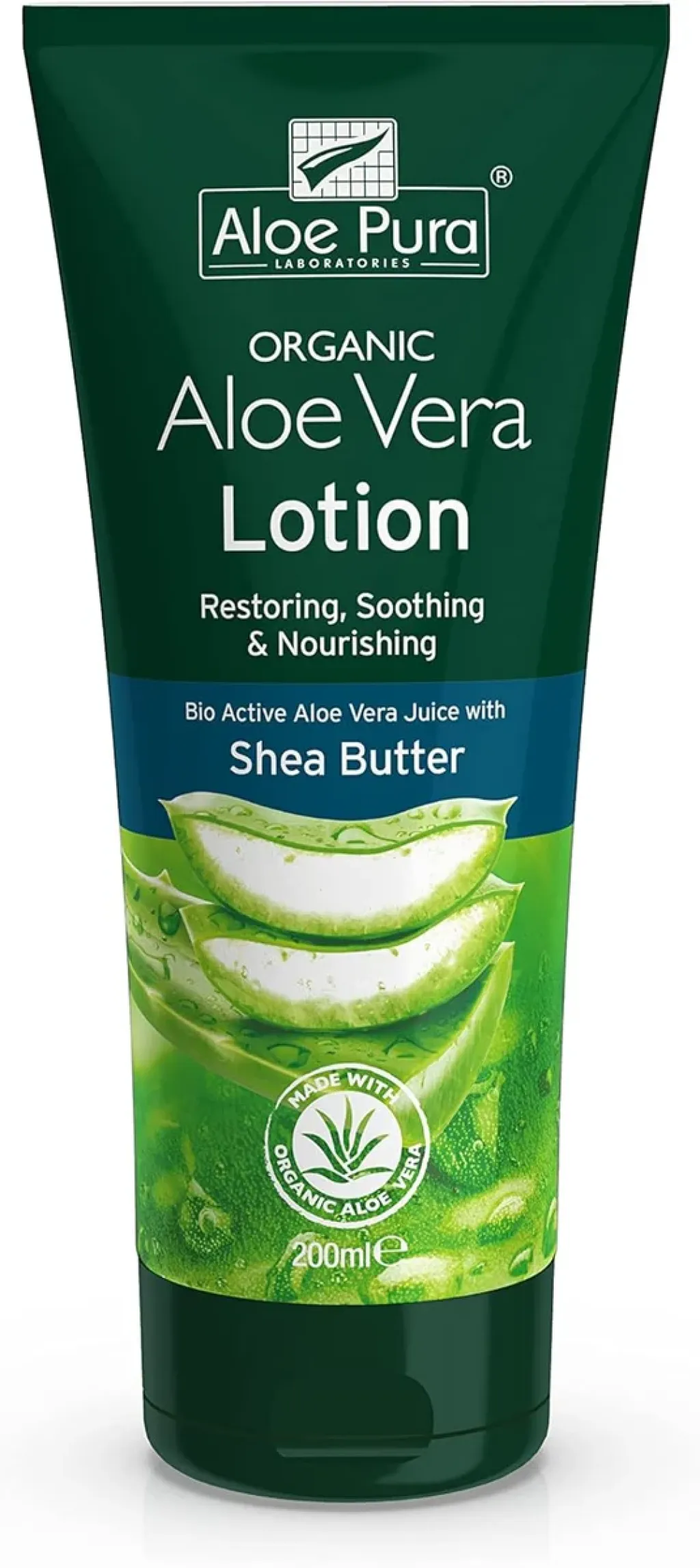 DR.ORGANIC Aloe Pure Lotion Shea Butter 200 ml