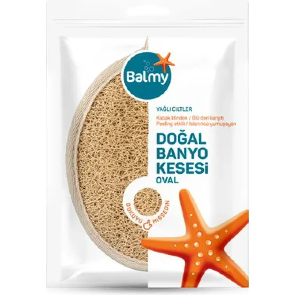 Balmy Kabak Banyo Kesesi Oval