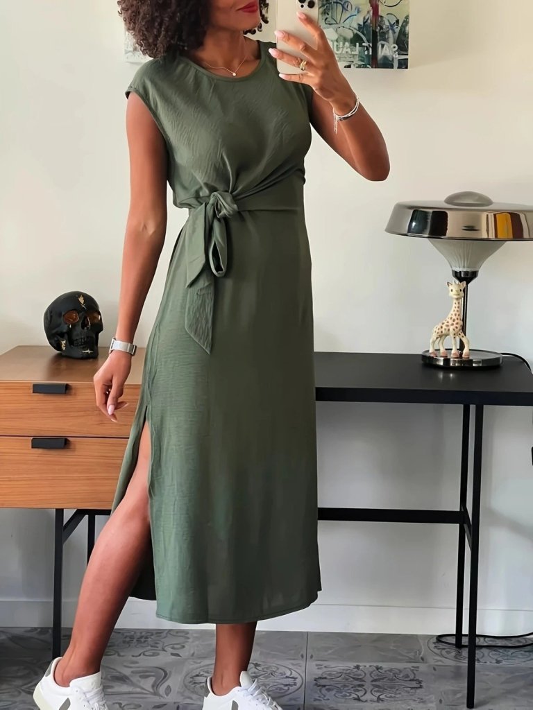 FashionWe 169387 Women's Short-Sleeve Aerobin Dress
