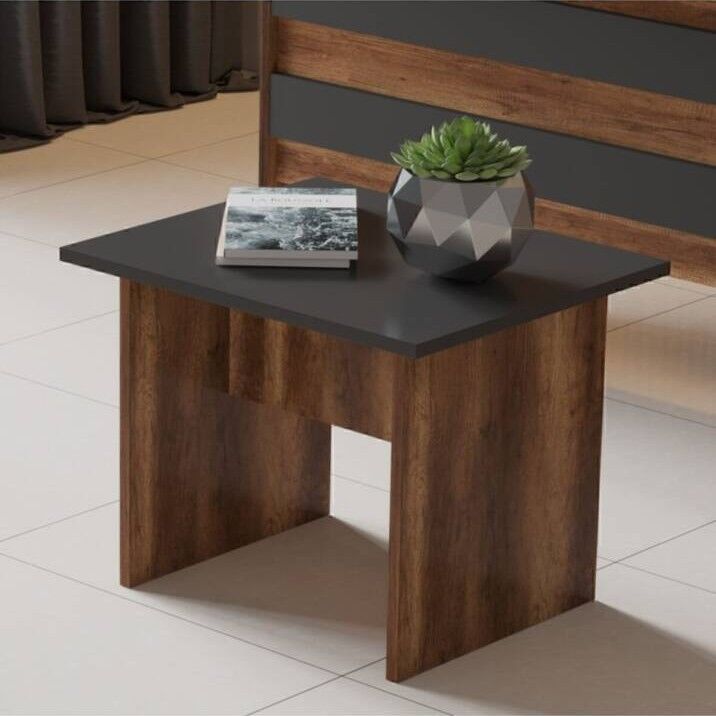 Ofis Sehpası 600x500x463MM Barok/antrasit